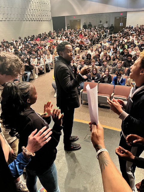 High-Risk Students Speaker Dr. Adolph "Doc" Brown III
